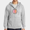 Essential Fleece Full Zip Hooded Sweatshirt Thumbnail